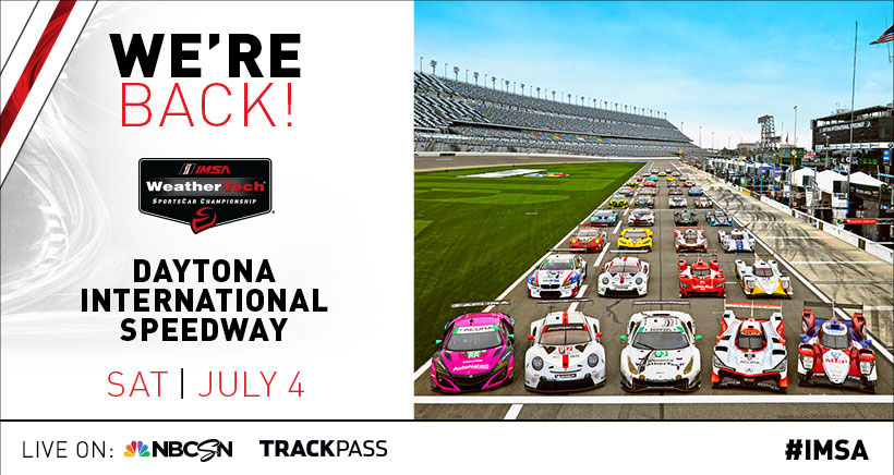 IMSA Announces Updated Return to Racing Plan